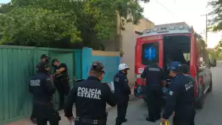 Paramédicos de la SSP atendieron al hombre apuñadado en Tizimín