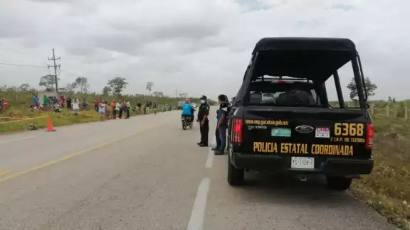 El motociclista murió tras ser atropellado por el conductor