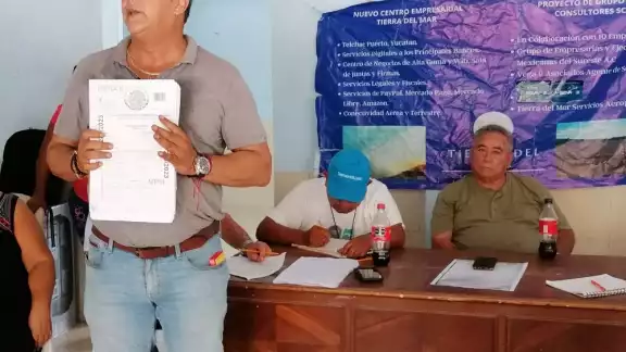 Una mujer se ha involucrado en la venta de terrenos en Telchac Puerto Una mujer se ha involucrado en la venta de terrenos en Telchac Puerto