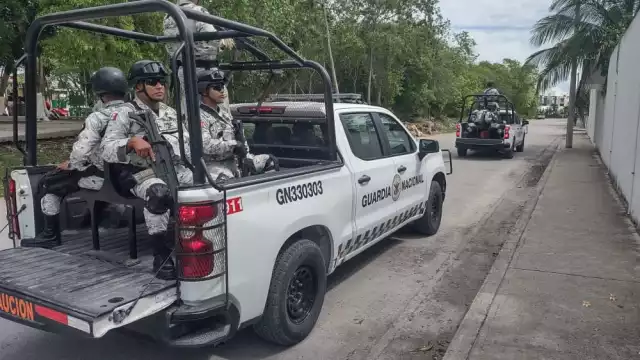 Al operativo se sumaron elementos de la policía estatal y municipal
