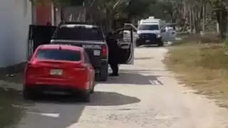 Aquí apareció el cadáver esta mañana