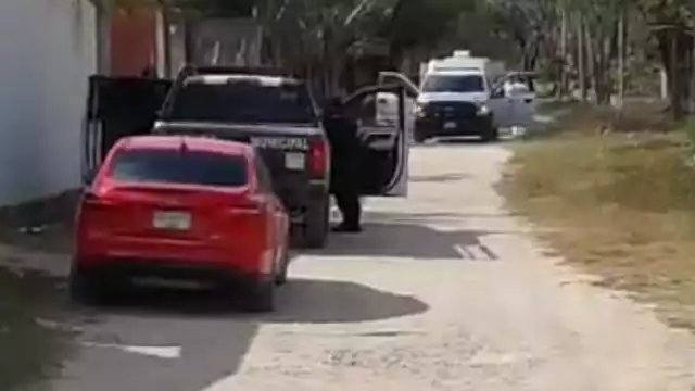 Aquí apareció el cadáver esta mañana