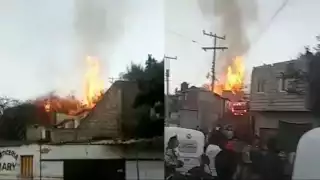La tarde de este lunes se registró una explosión en un polvorín que se encontraba dentro de una casa en el municipio de Totolapan, en el estado de Morelos