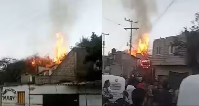La tarde de este lunes se registró una explosión en un polvorín que se encontraba dentro de una casa en el municipio de Totolapan, en el estado de Morelos