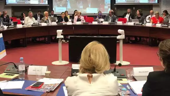Desde Bélgica, la titular de Semujeres presentó a Eurosocial los programas de apoyo a mujeres en Yucatán Desde Bélgica, la titular de Semujeres presentó a Eurosocial los programas de apoyo a mujeres en Yucatán
