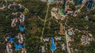 La construcción afectó una superficie total de 111.70 ha ubicadas en el kilómetro 281, de la Carretera Federal 307, en Solidaridad