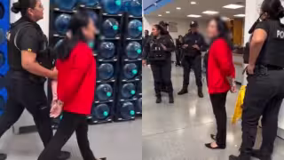 Detienen a una mujer por presunto intento de robo en un Walmart de Cancún