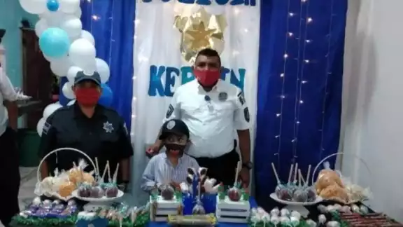 El sueño de cumpleaños de Kevin se cumplió El sueño de cumpleaños de Kevin se cumplió