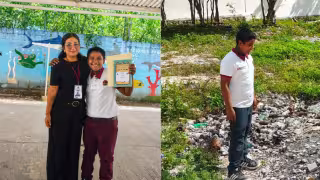 Emmanuel de 11 años gana Olimpiada del Conocimiento Infantil con proyecto ambiental en Cancún