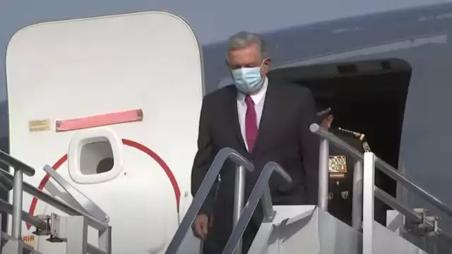 El mandatario federal encabeza el Día de la Fuerza Área Mexicana