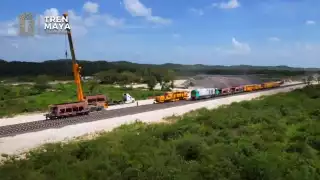 Ya son 23 máquinas con lo que avanzará la conformación de la vía en la Zona Norte del tramo 