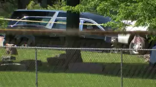 El tiroteo se registró al interior de un cementerio en donde familiares daban su último adiós a un hombre asesinado por la policía. Foto: Twitter  
