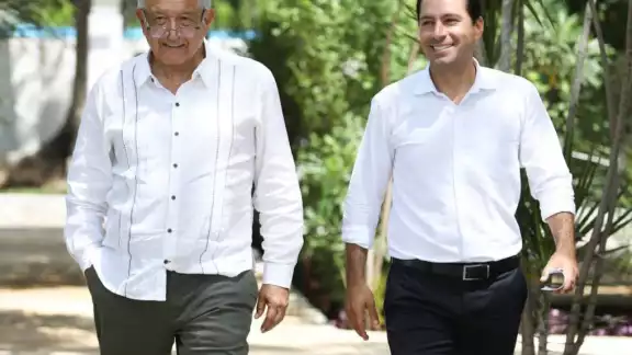 Es la octava visita del presidente Andrés Manuel López Obrador a Yucatán en lo que va del 2022 Es la octava visita del presidente Andrés Manuel López Obrador a Yucatán en lo que va del 2022