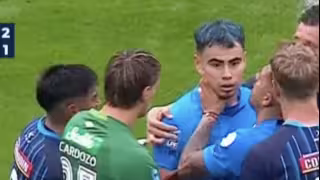Lucas Zelarayán ex de Tigres casi pierde el conocimiento durante la Copa Argentina