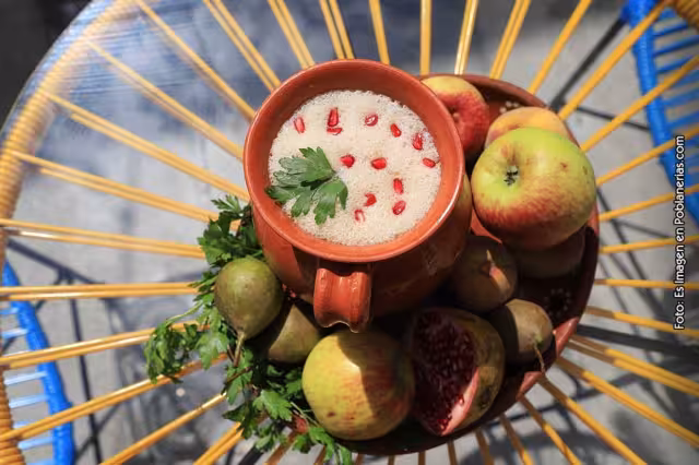 El pulque de chile en nogada es uno de lo más buscados en Puebla