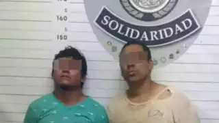 Los detenidos fueron identificados como José "N" y Vítor "N"