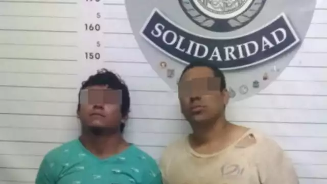 Los detenidos fueron identificados como José "N" y Vítor "N"