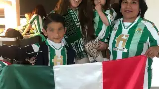 Sandra de la Vega, esposa del futbolista Andrés Guardado, viajó hasta Qatar con su niñera