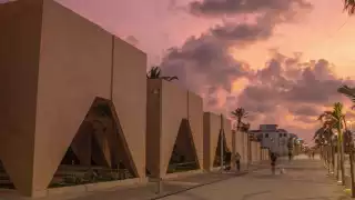 El Museo de Sitio frente al Malecón de Progreso, es una de las obras que Sedatu lloeva a cabo en el Sureste de México