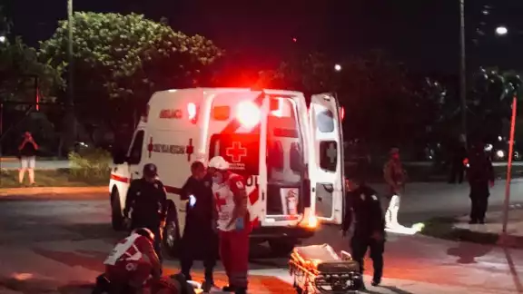 Los hechos ocurrieron en la calle 111, esquina con avenida Andrés Quintana Roo Los hechos ocurrieron en la calle 111, esquina con avenida Andrés Quintana Roo