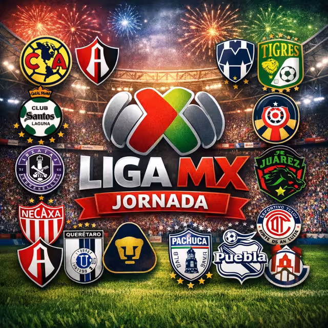 Así se jugará la Jornada del futbol mexicano