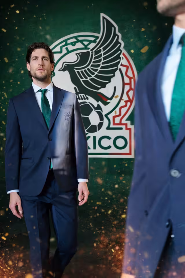 Un traje sobrio y elegante