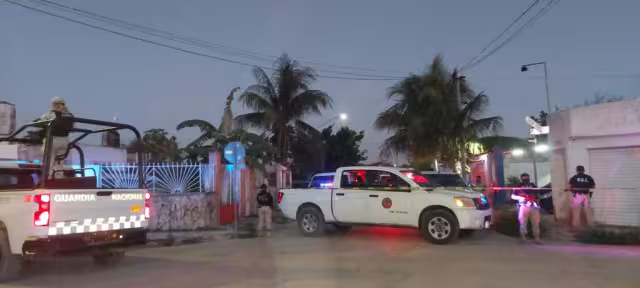 Autoridades policiacas cumplen orden judicial en un predio y aseguran drogas, en San Camilo