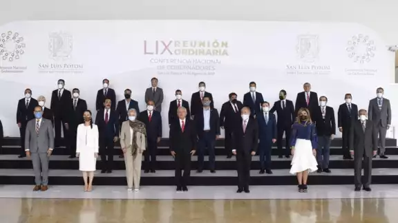 Reunión 2020 de la Conago y el presidente Andrés Manuel López Obrador (AMLO) Reunión 2020 de la Conago y el presidente Andrés Manuel López Obrador (AMLO)