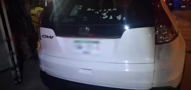 El vehículo fue trasladado al corralón Foto: Especial