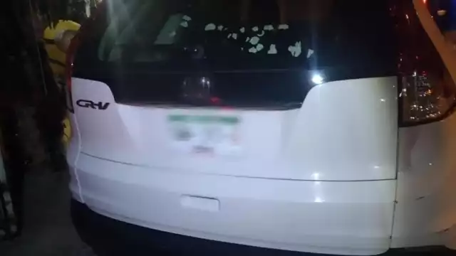 El vehículo fue trasladado al corralón Foto: Especial