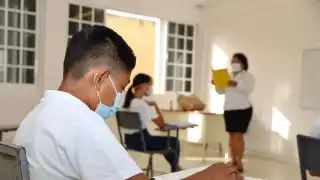 Escuelas de Yucatán, bajo protocolo del sarampión: Segey asegura prevención y vacunas suficientes