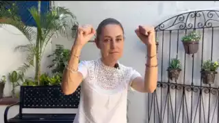 Claudia Sheinbaum pide retirar todas las lonas en su apoyo