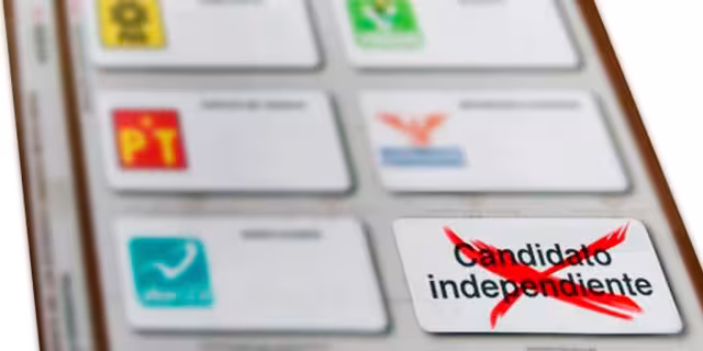 Desde 2014 se permite la figura del candidato independiente en las elecciones en México