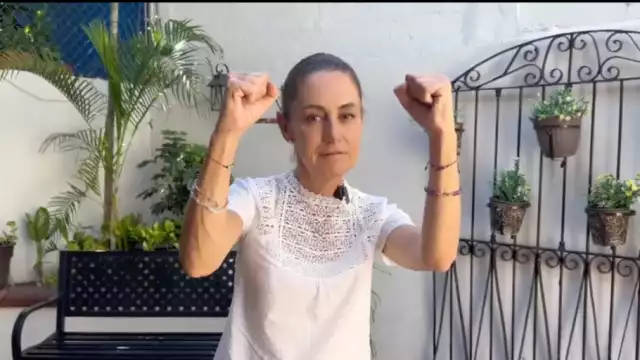 Claudia Sheinbaum pide retirar todas las lonas en su apoyo