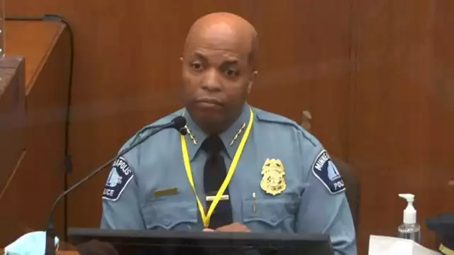 Medaria Arradondo, testificó este lunes en el juicio por la muerte del afroestadounidense George Floyd,