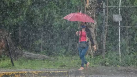 Las lluvias pueden presentar descargas eléctricas