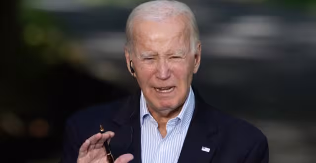 Estas palabras surgieron mientras Biden disfrutaba de unas vacaciones familiares en el lago Tahoe.

