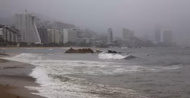 Se prevén lluvias puntuales de 75 a 150 milímetros en regiones de Colima, Guerrero, Jalisco, Michoacán y Nayarit