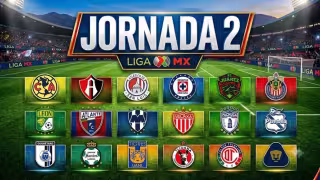 Jornada 2 del Apertura 2026: calendario completo, canales y horarios de la Liga MX