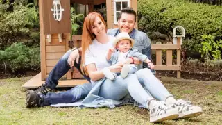 El hijo de la pareja ahora tiene cinco años. Foto: Especial