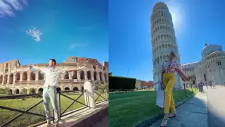 Cynthia Rodríguez y Carlos Rivera se casaron en Europa