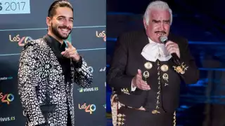 Maluma aseguró que es fan de la música de Vicente Fernández
