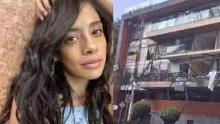 La actriz se encontraba dentro del inmueble cuando sucedió el accidente