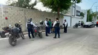 El menor fue trasladado con varias heridas a un hospital