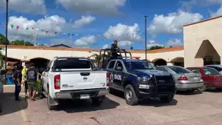 El ladrón escapo en una combi de transporte público