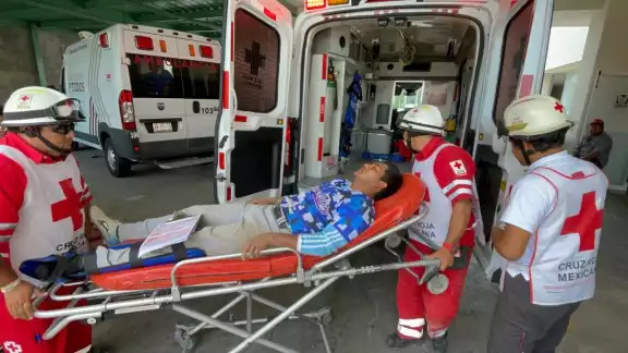 El jugador dio un mal paso mientras corría lo que provocó la fractura El jugador dio un mal paso mientras corría lo que provocó la fractura