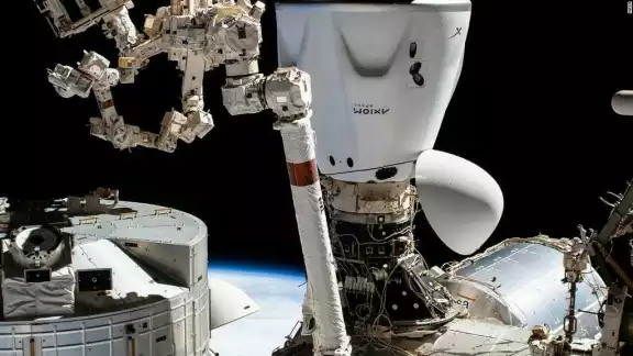 La misión de Space X inició el pasado 8 de abril al salir de Cabo Cañaveral y dirigirse a la Estación Espacial Internacional La misión de Space X inició el pasado 8 de abril al salir de Cabo Cañaveral y dirigirse a la Estación Espacial Internacional