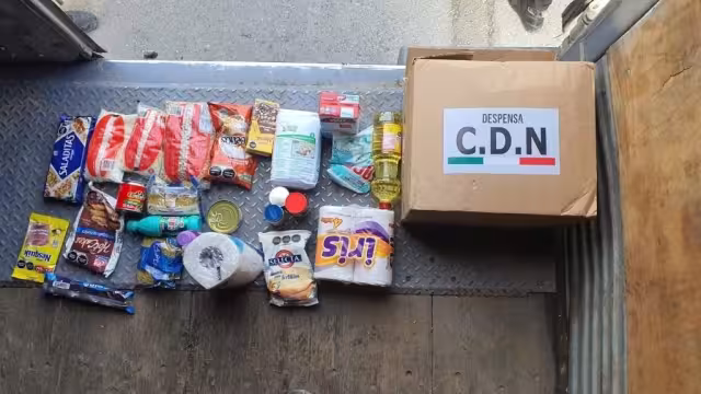 Estas son las despensas que fueron decomisadas