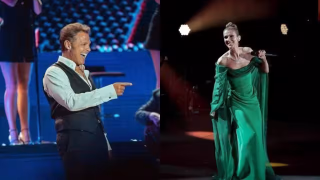 Luis Miguel y Céline Dion