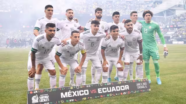 La Selección Mexicana enfrenta esta noche a Jamaica